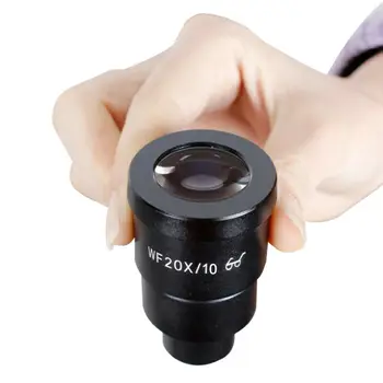 20X Stereo Mikroskop z Visoko Oči Točke Okular 10 mm Široko Polje Optično Steklo Objektiv 30 mm z Montažno Velikost