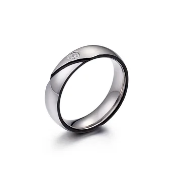 Japonska & korejskem Slogu črno zlato barvo nekaj poročni prstani za moške in ženske Ljubitelje Zavezništvo nerjavno jeklo tesnila zveze