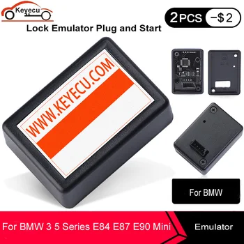 KEYECU MEJNE vrednosti izpostavljenosti ESL Steering Lock Emulator Plug and Start za BMW 3 Serije 5 E84 E87 E90 Mini