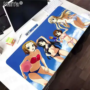 Maiya Novo K-On! Seksi dekle Japonske Anime Trajne Gume Miško Mat Pad Gume PC Gaming Računalnik mousepad