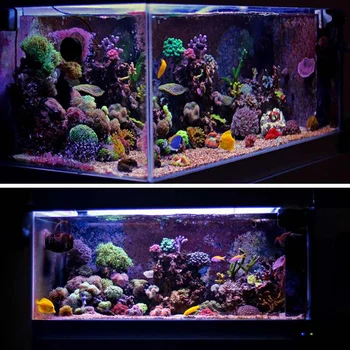 32 CM RGB LED Luči Akvarij Fish Tank Svetlobe DC12V 12W Akvarijih Dekor LED Osvetlitev Podaljša Vodnih Rastlin Lučka EU/ZDA/AU PLUG