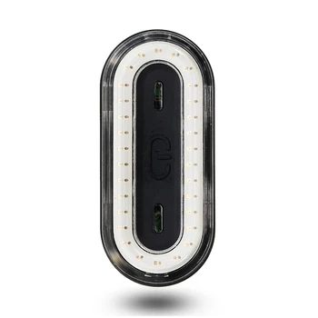 OUTERDO XANES STL03 100LM IPX8 Pomnilnik Izposoja Luč 6 Načini Opozorilo LED USB Polnjenje 360 Rotacijski Kolo Svetlobe Opremo
