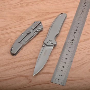 Nov Prihod 1341 zložljivi zunanji žep nož 8CR13 rezilo iz aluminija ročaj kampiranje, lov Taktično Pripomoček noži EOS orodje c07