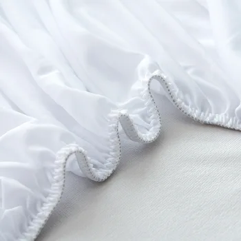 ZHUO MO Visoko kakovost nova bela postelja kritje vzmetnice zaščitnik nepremočljiva posteljo Stanja Z Elastičnim za domače spalnice, vzmetnice pokrov