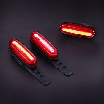 Deemount 100 LM Polnilna COB LED USB Gorsko Kolo Rep Luč, Luč MTB Varnost Opozorilo Izposoja Zadnje Luči Kolesarska Svetilka