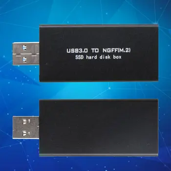 Zunanje B Tipko M. 2 NGFF SSD za USB 3.0 Adapter Ohišje Polje za 2230 2242 SSD