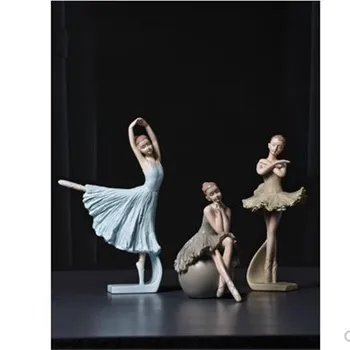 Ustvarjalne Evropski baletni plesalec obrti, dekle kip, home office namizne dekoracije, lepa punca, darilo za rojstni dan