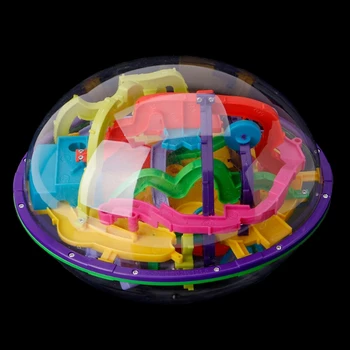 HBB 299 Ovire 3D Čarobno Razum Žogo Bilance Igri Labirint Uganke Svetu Igrača Otrok Darilo Otroke, Izobraževalne Igrače