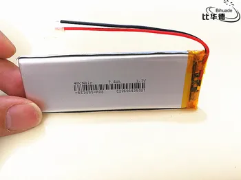3.7 V,2000mAH,653495 PLIB; polimer litij-ionska / Litij-ionska baterija za GPS,mp3,mp4,mp5,dvd,model igrača za mobilne naprave