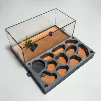3D tiskanje Vlažilne Akril Ant gnezdo Ekološko Ant farm, s Hranjenje Območje Konkretne Ant Hiše Hišne Mravljišče Delavnica