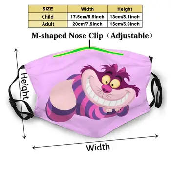 Drugo Chesire Mačka Masko Stroj Filter Poletje Vroče Prodaje Usta Maske Alice V Alicia Čudes Rison Mačka Chesire Mačka Mačke