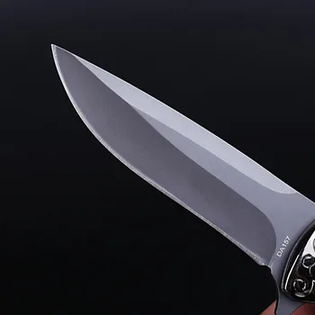 Leseni ročaj Zložljiv nož Taktično Preživetje Noži Lov Kampiranje Rezilo Multi Visoko Trdoto Vojaške Preživetje Žepni Nož