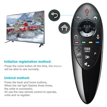 3D Smart TV Daljinski upravljalnik Za LG AN-MR500 Samsung Magic Motion Televizijskih AN-MR500G UB UC ES Serije Infrardeči LCD
