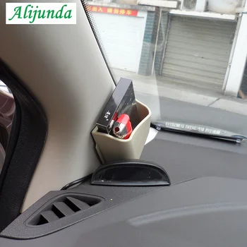 2pcs Večnamenski avto škatla za Shranjevanje očal /telefon/reže za kartico/Data line Shranjevanje konsolidacije polje za Mazda Mitsubishi ASX/Outlander