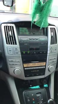 Vertikalni Zaslon 2 Din Stereo Sprejemnik Avto GPS Navigacija Multimedijski predvajalnik DVD-jev Za leto 2008 Lexus Rx 350 Car Audio Stereo Radio