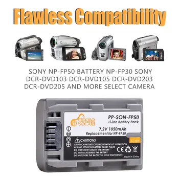 2Pcs NP-FP50 NP-FP51 Baterijo Fotoaparata +Dual USB Polnilec za Sony NP-FP70 NP-FP90 DVD HandyCam DCR-DVD105 DVD202E DVD92 SR100 HC18E