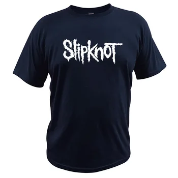 Slipknot T Shirt Heavy Metal Band Tshirt Moda Priložnostne Dihanje Fitnes Posadke Vratu EU Velikost Bombaž Vrhovi