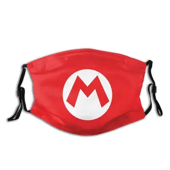 Pripravljen Igralec Eno Non-Enkratno Masko Super Mario Video Igre Anti Meglica Maske Z Filtri, Zaščitni Pokrov Respirator Žarilna
