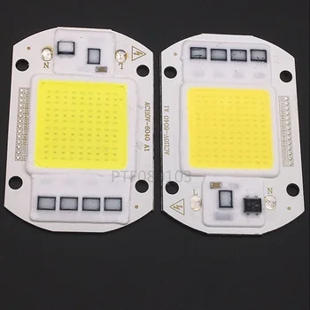 10pcs LED COB Sijalko 20W 30W 50 W Pravi 110V AC 220V IP65 Smart IC DIY LED Žarnice Poplav Svetlobe Pozornosti Za Projektorje Voznik Svetlobe