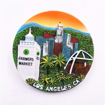Svetovni Turistični Hladilnik Magnet, trgovina s Spominki, Los Angeles, Kalifornija, ZDA, Irska Romunija Hrvaška, Monako Finska Luksemburg Hladilnik Nalepka