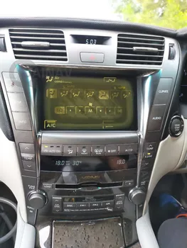 12.1 palca 2 Din Android Avto, Stereo zvokom v Video Predvajalnik Za Lexus LS460L 2007Car Radio Autoradio Vodja Enote GPS navigacija