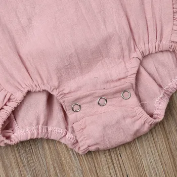 2020 Srčkan Nova Moda za Malčke Baby Dekleta, Obleka, 1. Rojstni dan Playsuit Obleke Poletje Obleko Jumpsuit Otroške Bombažne Obleke 0-24M