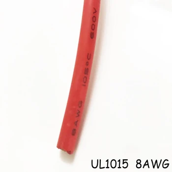 Original UL1015 10AWG OD 5.1 mm Okoljske Elektronski Žice Notranje Ožičenje 5 Barv lahko Izberete 600V 105 Stopnjo Žice