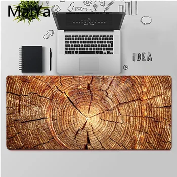 Maiya čudovite teksture lesa Tipkovnice Mat Gume Gaming mousepad Desk Mat Brezplačna Dostava Velik Miško, Tipke Tipkovnice Mat