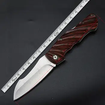 Zunanji folding nož visoke kakovosti folding nož za kampiranje survival nož multifunkcijski barvni kratek nož