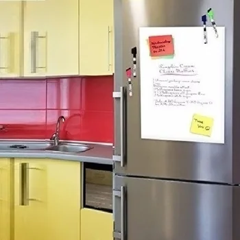 Prilagodljiva Velikost A3 Magnetna Tabla Kuhinja Hladilnik Home Office Opomnik Magnet za Suho Brisanje Odbor VI-Vroče