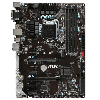 Za MSI Z170-PRO LGA1151 Z170 igre, računalniške matične plošče, ddr4 ATX 64 GB SATA, PCI-E, USB 3.1 Uporablja Namizje Matherboard Podporo i7