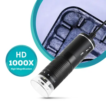 1000X WIFI Digitalni Mikroskop 8 LED 800mAh Polnilna Pametni Telefon Drobnogled, je Kamera Video za PCB Spajkanje