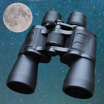 Močan Daljnogled 20X50 10000M Visoko Jasnost Daljnogled Za Lov na Prostem Optično steklo, Hd Teleskop šibki svetlobi Night Vision