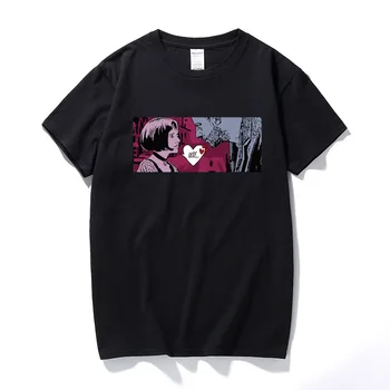 Film Mia Wallace Pulp Fiction majica s kratkimi rokavi Moški Modni Poletje Quentin Tarantino T-shirt Hip Hop Dekle Tiskanih Vrh Tee plus velikost