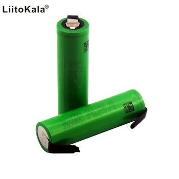 Liitokala VTC6 30A Razrešnice 3,7 V 3000mAh 18650 Li-ionska Baterija US18650VTC6 + DIY Nikljeve plošče,