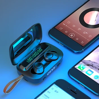 FLOVEME TWS Bluetooth 5.1 Brezžične Slušalke 9D Stereo Šport Vodotesne Slušalke z mikrofonom Za Iphone Xiaomi Huawei Vsi Pametni Telefon