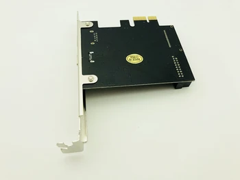 PCI-Express PCI-e, Da USB 3.1 Tip-C Riser Post Kartica PCIe na USB-C 2.4 hitri Polnilec+19PIN Sprednji USB Rudar Širitev vmesniško Kartico