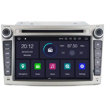 Aotsr Android 10.0 GPS Navigacija Avto DVD Predvajalnik Za Subaru Legacy Outback 2009-multimedijski avtoradio diktafon navigacijo