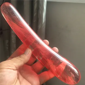 Lep Smelted quartz red crystal nemoteno masaža se držijo zdravljenja