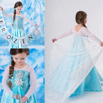 Princesa Obleke Halloween Obleko Dekleta Kopalke Fancy Stranka Princesa Cosplay Otroške Obleke Otroke Božič, Rojstni Dan Set Oblačila
