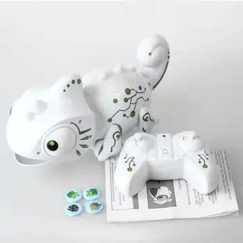2.4 CHz RC Robot Kameleon Igrače Kameleon Pet Spremenljivo Svetlobo Daljinskega upravljalnika Igrača Otroci Darilo za Rojstni dan Smešno Igrače ZA Božič Darilo