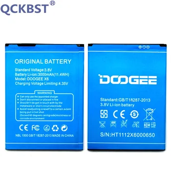 Novo 3000mAh Visoko Kakovostne Baterije Za DOOGEE X6 Pro Mobilni Telefon Litij-ionska Batterij Bateria+ Kodo za Sledenje