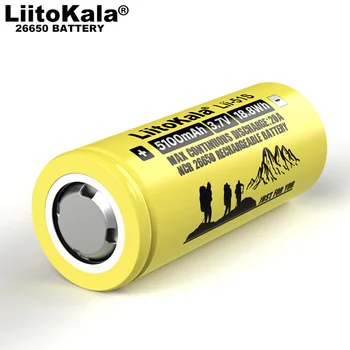 2020 LiitoKala Lii-S8 Polnilec za 3,7 V 18650 Li-ion 1,2 V AA NiMH 3.2 V + NOVA Lii-51S 26650 5100mAh baterije za ponovno Polnjenje