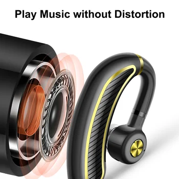 K21 Slušalke Brezžične Pogon Bluetooth Hook Design Prostoročne Stereo Slušalke Čepkov Podpora IOS/Android Telefoni