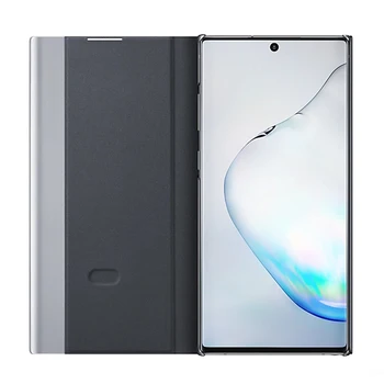 Samsung Original Ogledalo Flip Primeru Telefon Za Samsung Galaxy Note10 Opomba 10 Plus 5G Note10+ Zaščitni ovitek primerom Ogledalo