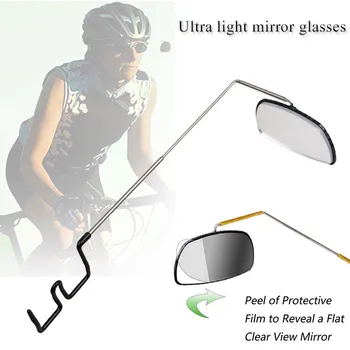 Jahanje Bike sončna Očala Rearview Jahanje Reflektivni Ogledalo Varno Letalo Ogledalo Nastavljiv sončna Očala Rearview Mirror (Naključno barvo)