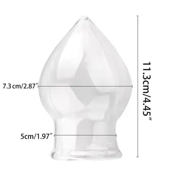 Butt Plug Votlega Stekla Massager Pregleden P-Spot Stimulacije za Odrasle Sex Igrača E15C