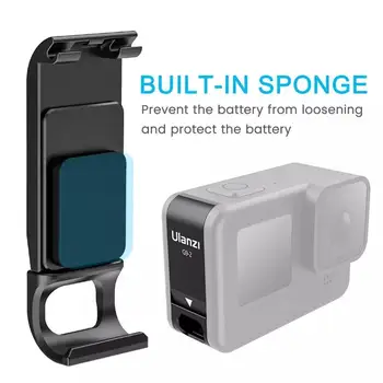 G9-2 Baterija Strani Pokrova za Polnjenje Športne Kamere Pribor za GoPro9