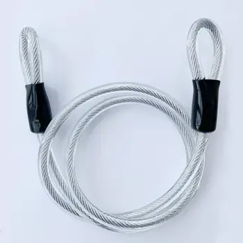 10 mm 1,2 m Izposoja Zaklepanje Žice Kolesarjenje Močan Jeklen Kabel za Zaklepanje MTB Cestno Kolo Zaklepanje Vrv Anti-theft Varnostne Izposoja Opremo