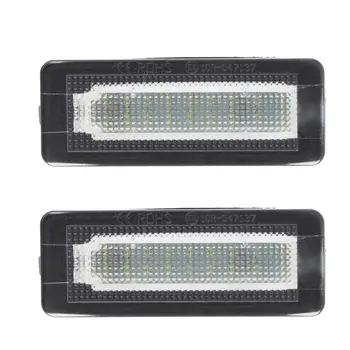 SMD LED Tablice Število Svetloba Svetilke brez Napak Za Benz, Smart Fortwo Coupe Zamenljivih 450 451 W450 W453